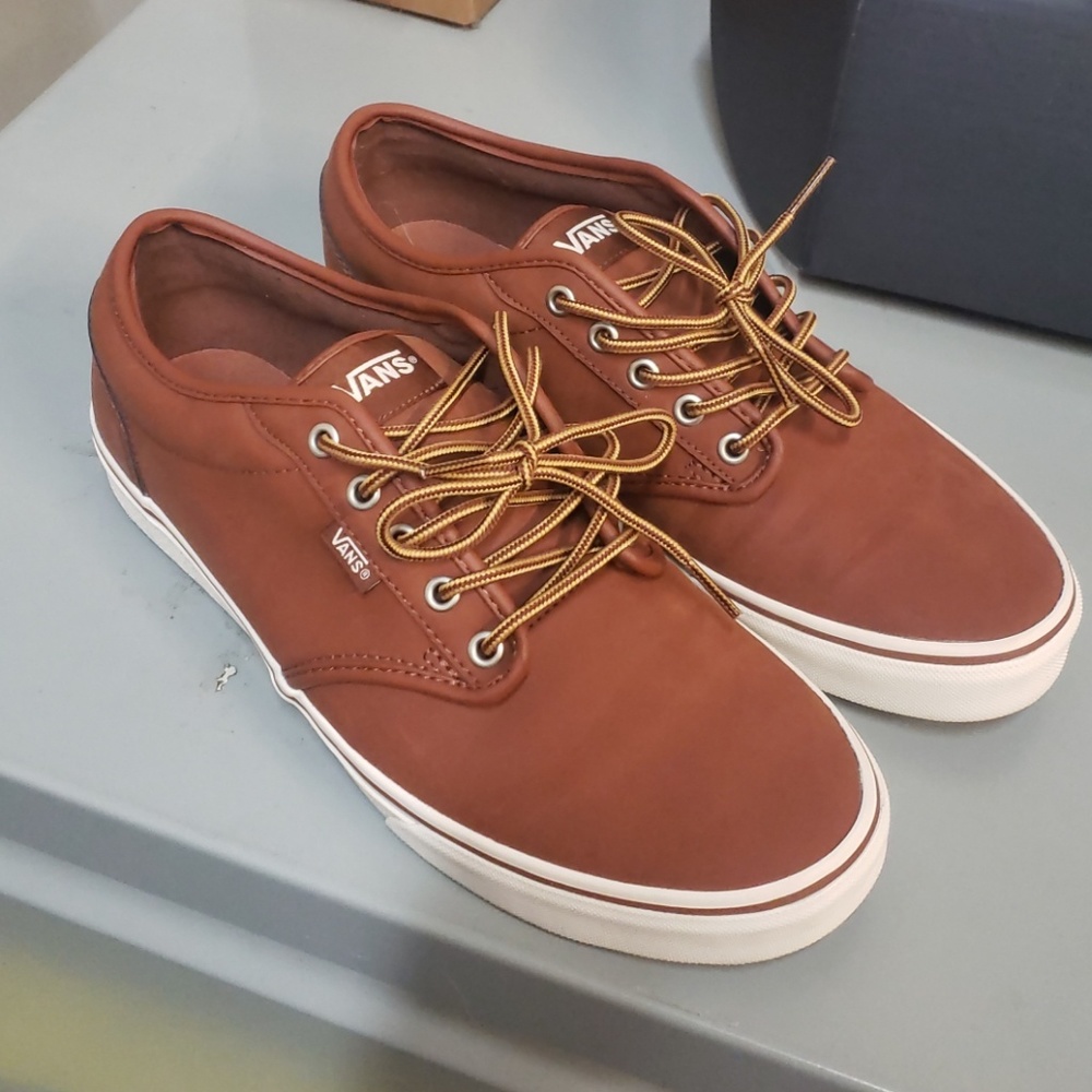 Van's leather sneakers